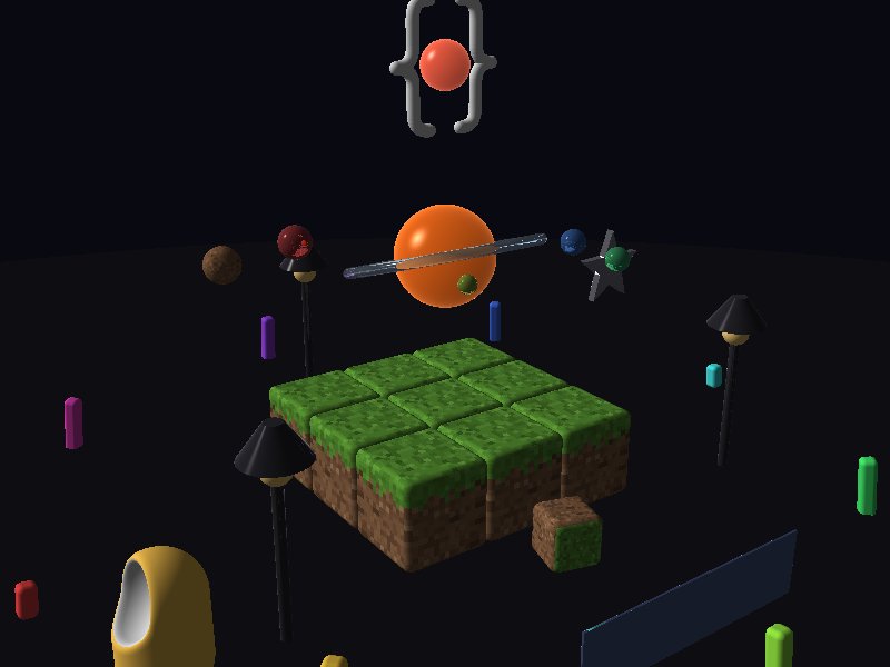 A fairground planetarium, every feature at once